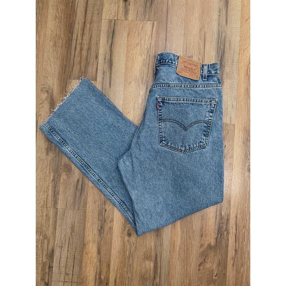 Levi's 505 Regular Fit Straight Leg Jeans Medium Wash Men's 38x34